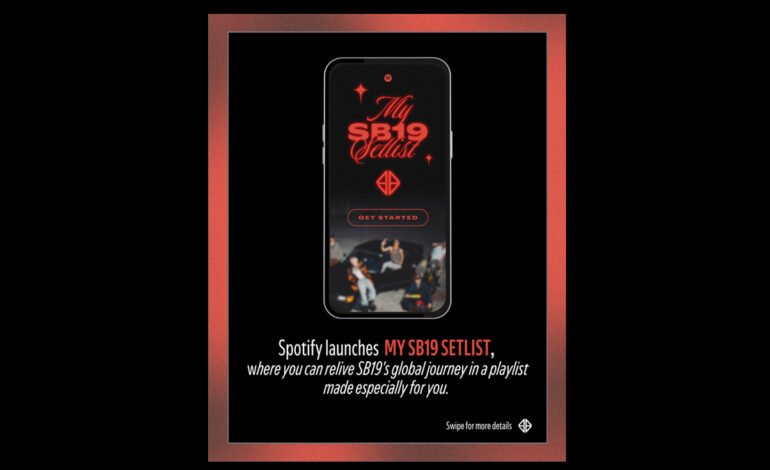 Spotify Invites A’TIN to celebrate SB19’s Global Festival Tour with “My SB19 Setlist”