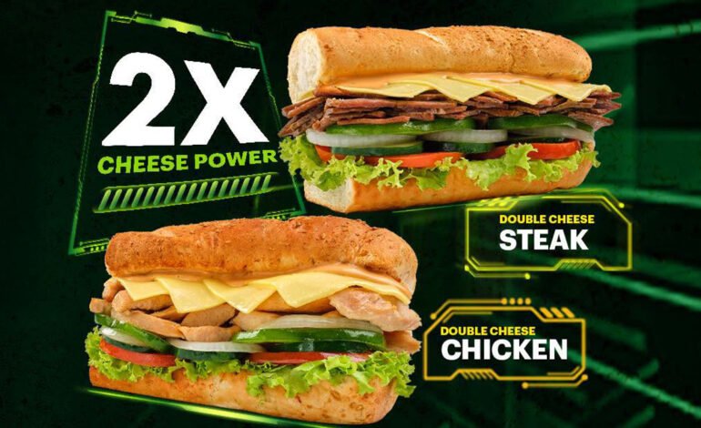 Subway’s Double Cheese Series Makes Every Bite More Rewarding
