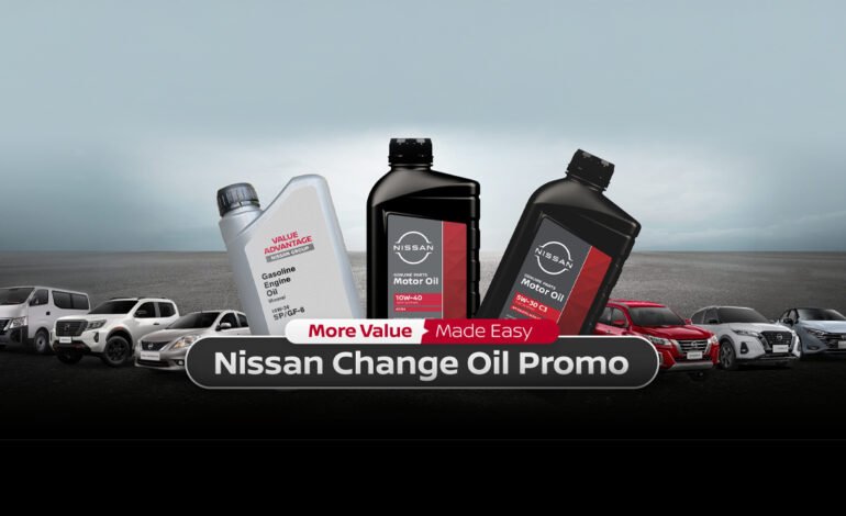 Nissan makes ownership more rewarding with Change Oil Promo and official Nissan Wear merchandise