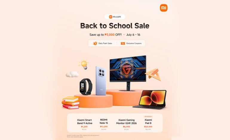 Xiaomi’s July Sale Brings Tech Picks for Today’s Connected Academic Year