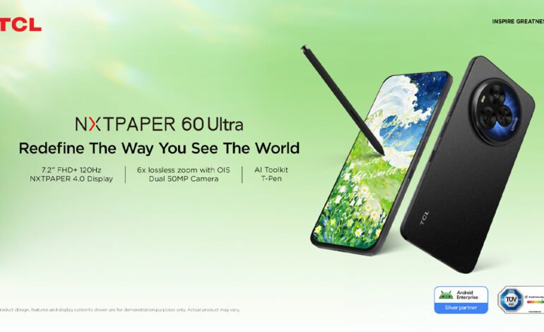 TCL Expands Mobile Portfolio with Groundbreaking NXTPAPER Smartphone Series