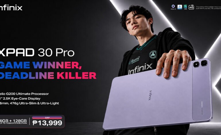 Infinix XPAD 30 Pro Brings an All-Round Entertainment Experience, Starting at ₱12,999 