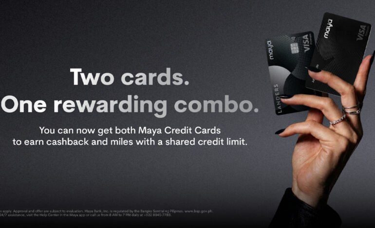 Get the Best of Both with Maya Credit Cards: Cashback and Miles, One Shared Limit