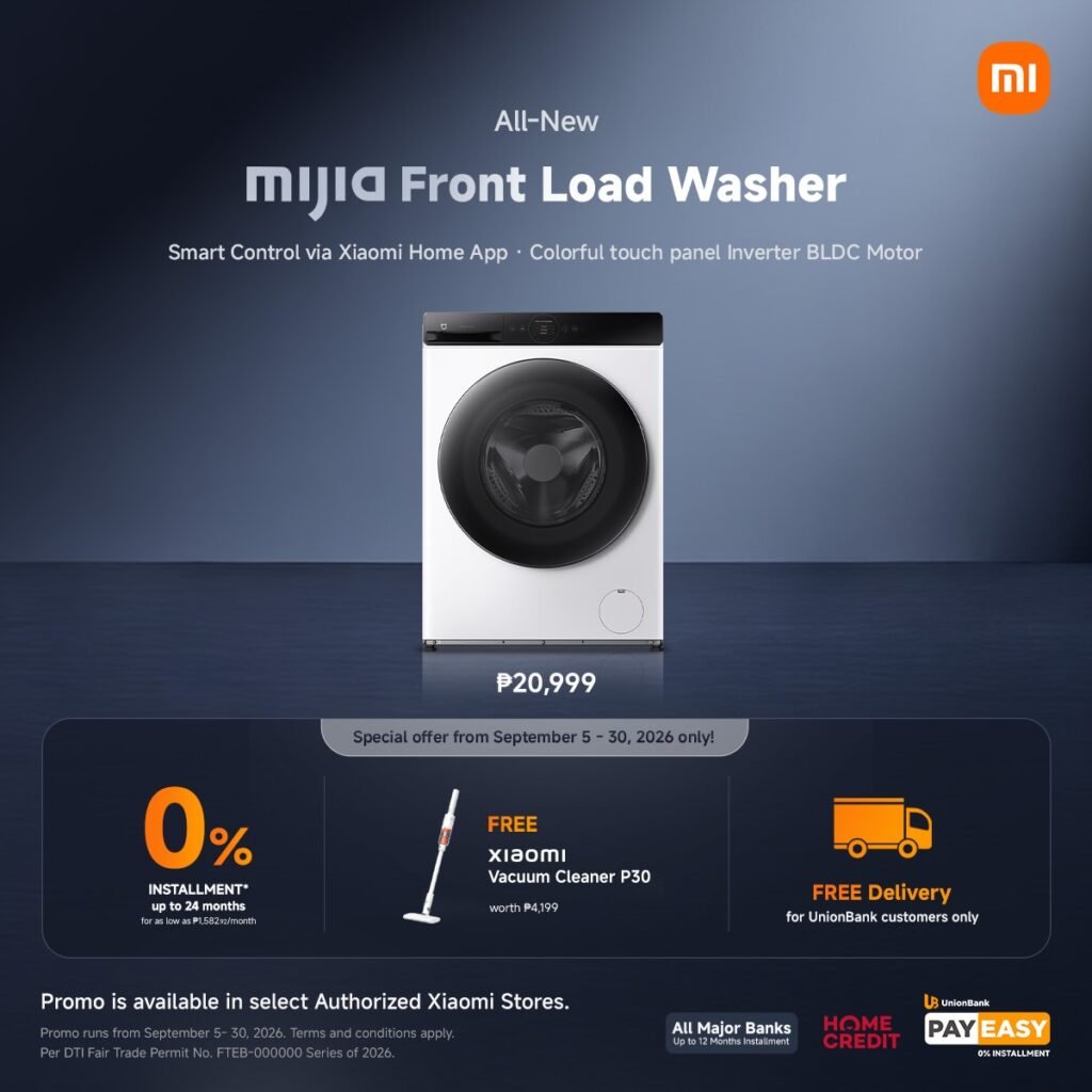 From immersive home entertainment to smarter laundry care, Xiaomi brings new technology designed to make everyday routines more convenient