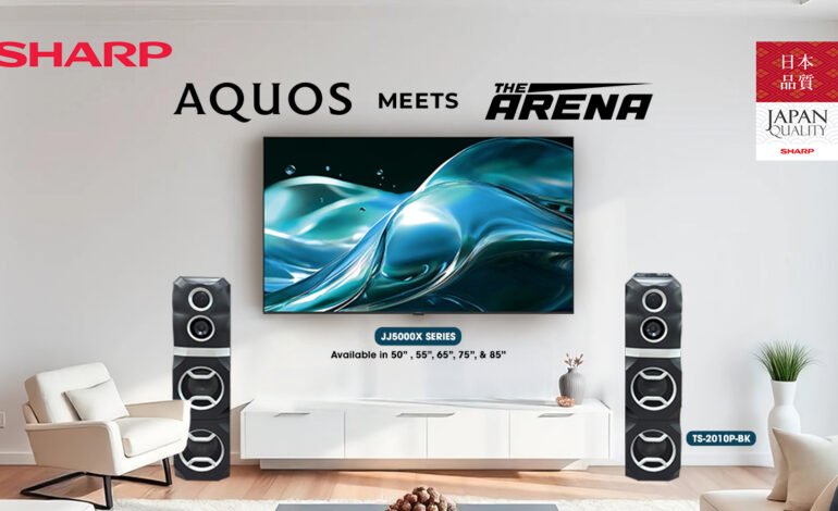 Sharp Introduces the Perfect Combination for Home Entertainment with New AQUOS 4K TV and The Arena Speaker