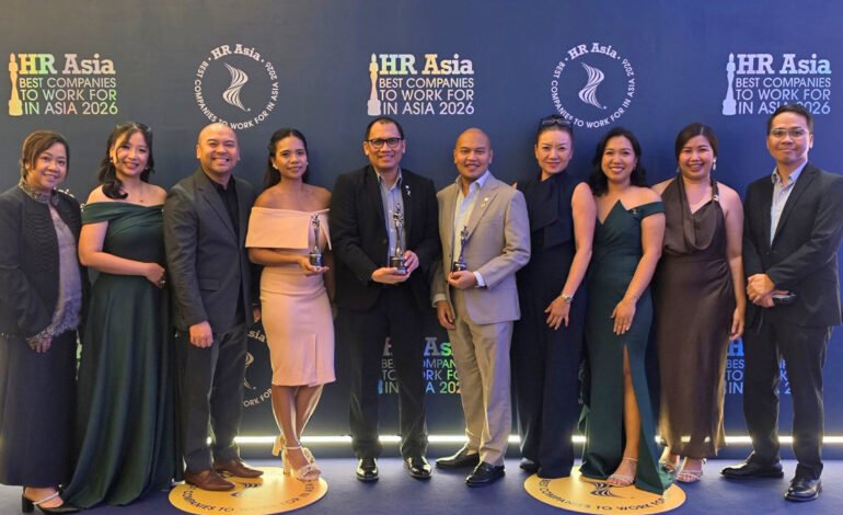 Manulife Philippines Named One of HR Asia’s 2026 Best Companies to Work for in Asia, Earns Tech Empowerment and People Transformation Awards