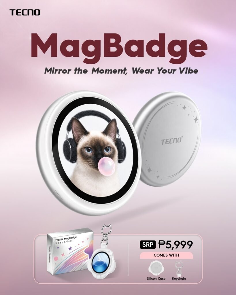 Pre-order until October 15 to get a free TECNO MagBadge, premium benefits, up to ₱3,000 special cash discount, and a chance to win ₱1 million.