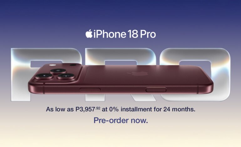 Unlock massive perks with up to ₱92k in epic freebies and more only at The Loop’s iPhone 18 deals!